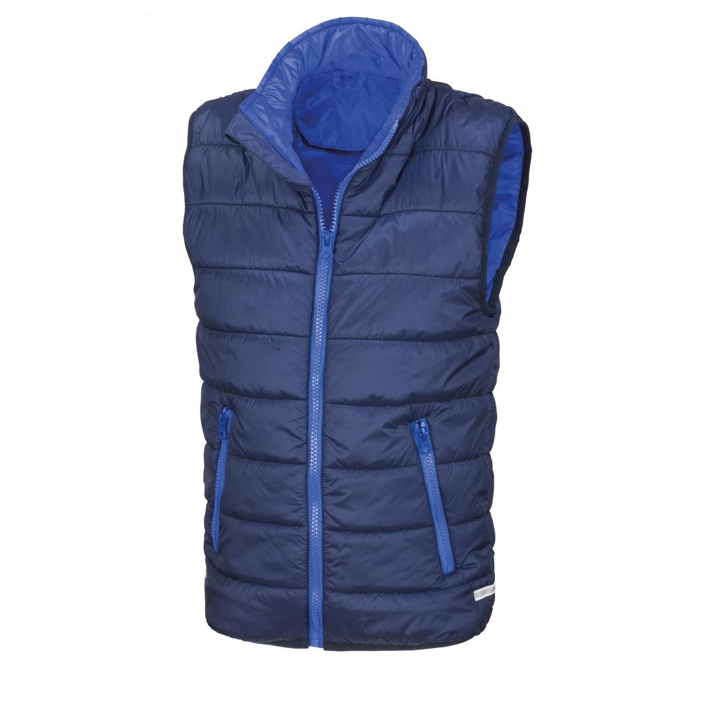 Result Core Childrens/Kids Sleeveless Zip Up Bodywarmer