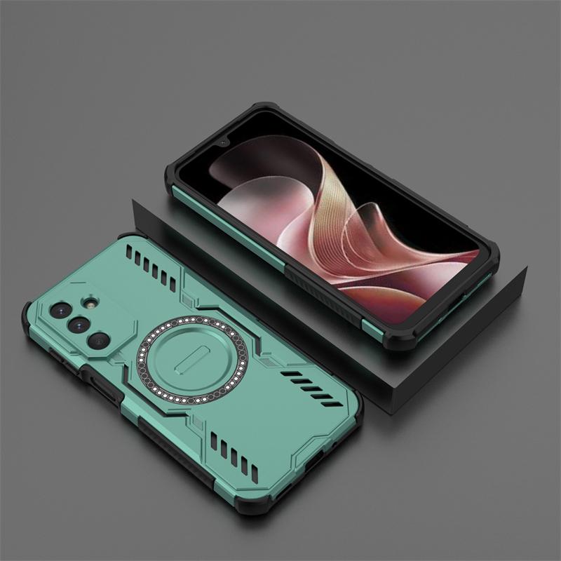For Samsung Galaxy M36 Case Samsung Galaxy M36 5G Anti-knock Magnetic Adsorption Wireless Charge Back Cover For Samsung M36 Case