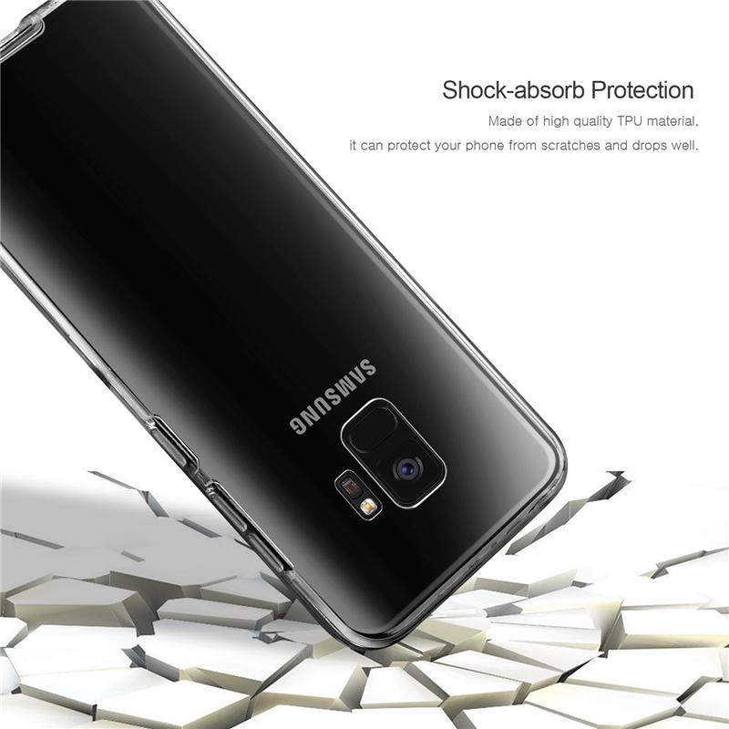 Double Silicone Case For Samsung Galaxy A10 A30 A50 A70 A6 A7 A8 A9 J3 J4 J5 J6 J7 J8 S8 S9 S10 Plus