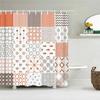 3d Bathroom Curtains Indian Boho Shower Curtains Waterproof Fabric with 12 Hooks Home Decor Washable Bath Screen