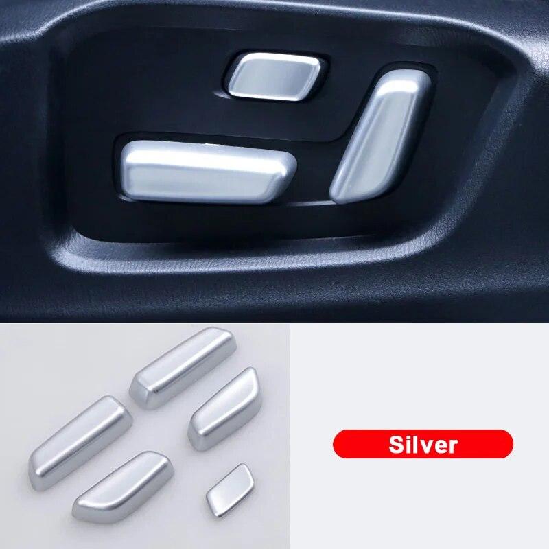 ABS хромированный переключатель регулировки автомобильного сиденья, ключ для подъема сиденья, декоративная накладка для MAZDA CX-5 CX5 CX 5 2017 2018
