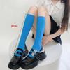 Colorful Candy Calf Socks Candy Color Middle Tube Socks Korean Hosiery  Women