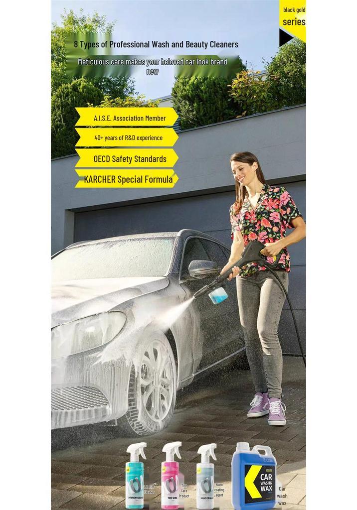 Karcher Портативная мойка высокого давления для автомобиля и инструмент для очистки сада