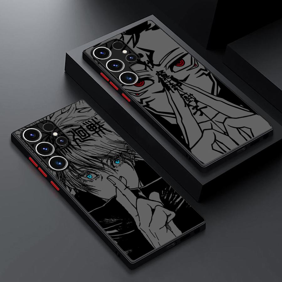 Чехол Back Phone Cover Case для Samsung Galaxy S20 FE Note 20 Ultra 10+ S24 Plus S26 S22 S21 S25 Ultra S23 FE Японское аниме