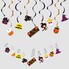 Mesmerizing Halloween Witch Spiral Pendant Festive Party Decoration Accessories