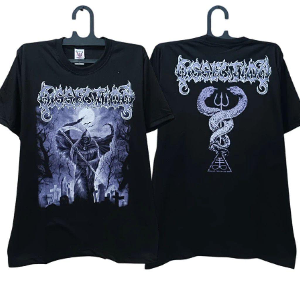 Готические Punk Rock Топы GORGORTH Black Metal Футболка Хлопок Короткий Рукав Принт Повседневная Свободная Уличная Одежда Винтажные Футболки Унисекс