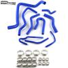 9Pcs Car Silicone Radiator Coolant Hose Kit For Honda CIVIC SOHC D15 D16 EG EK 1992‑2000 Car Accessories
