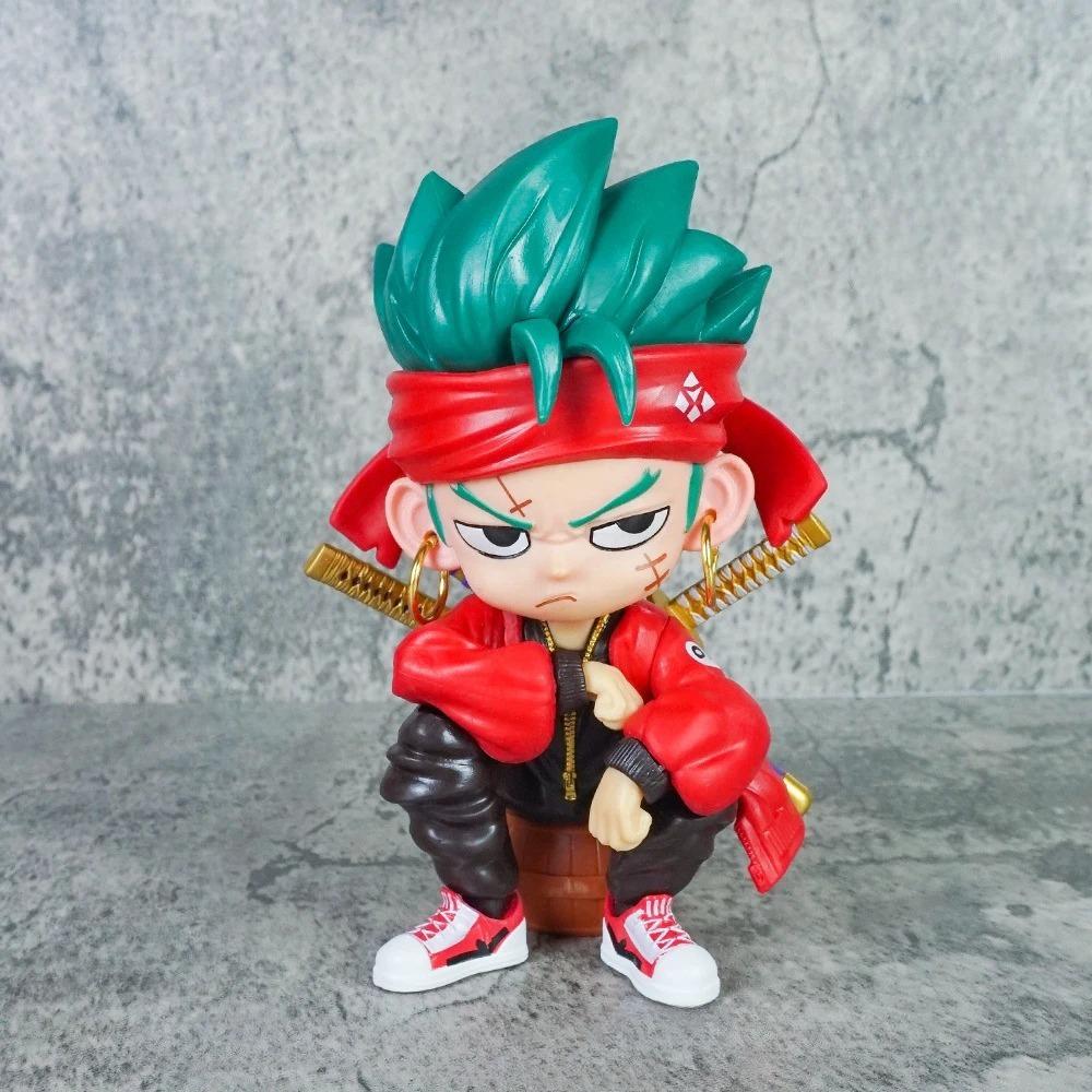 Новый набор фигурок One Piece Луффи Эйс Зоро Санджи Ямато Q Version Аниме Периферия Коллекционная модель Настольное украшение