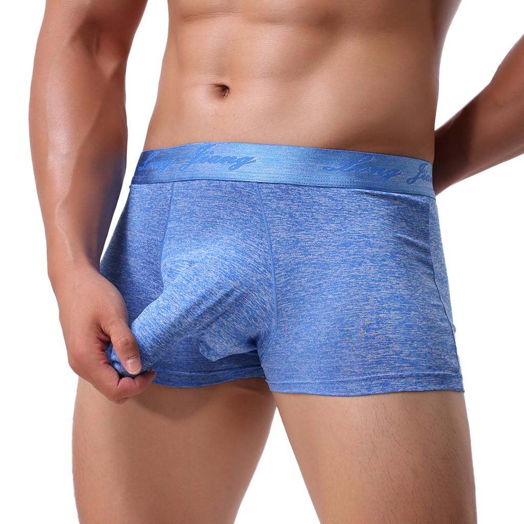 Мужские мягкие трусы, трусы, трусики, шорты, сексуальное нижнее белье