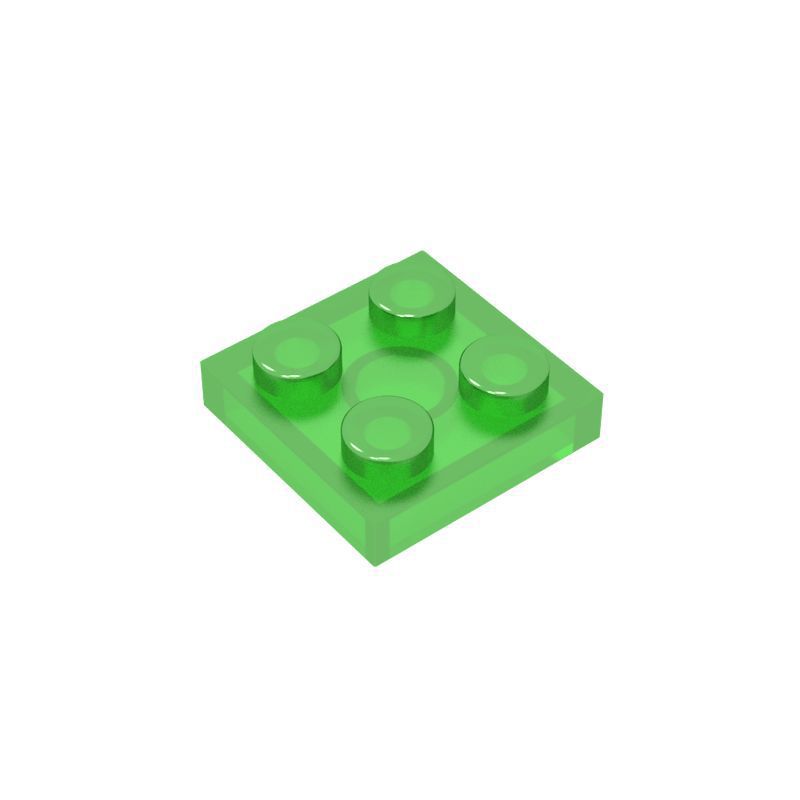 20 шт. Детали MOC 3022 94148 Пластина 2x2 Совместимые кубики DIY Сборка Строительные блоки Частицы Детская головоломка Развивающая игрушка Подарок на день рождения