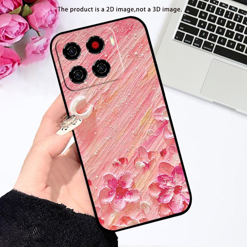 Чехол для телефона ZTE Blade A56 Милый мультяшный узор Мягкий силиконовый задний чехол из ТПУ для ZTE BladeA56 A 56 4G Z2473 ZTEA56 Fundas Capa