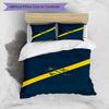 3pcs Duvet Cover Set (1*Duvet Cover + 2*Pillowcase, Without Core), AIK Fotboll Print Bedding Set, Bedroom Decor, All‑Season, Birthday Gift