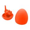 Middle Finger Easter Egg Funny Prank Toy 3D Printed Hilarious Surprise Ornament Rude Joke Egg Gag Gift for Office Party Birthday