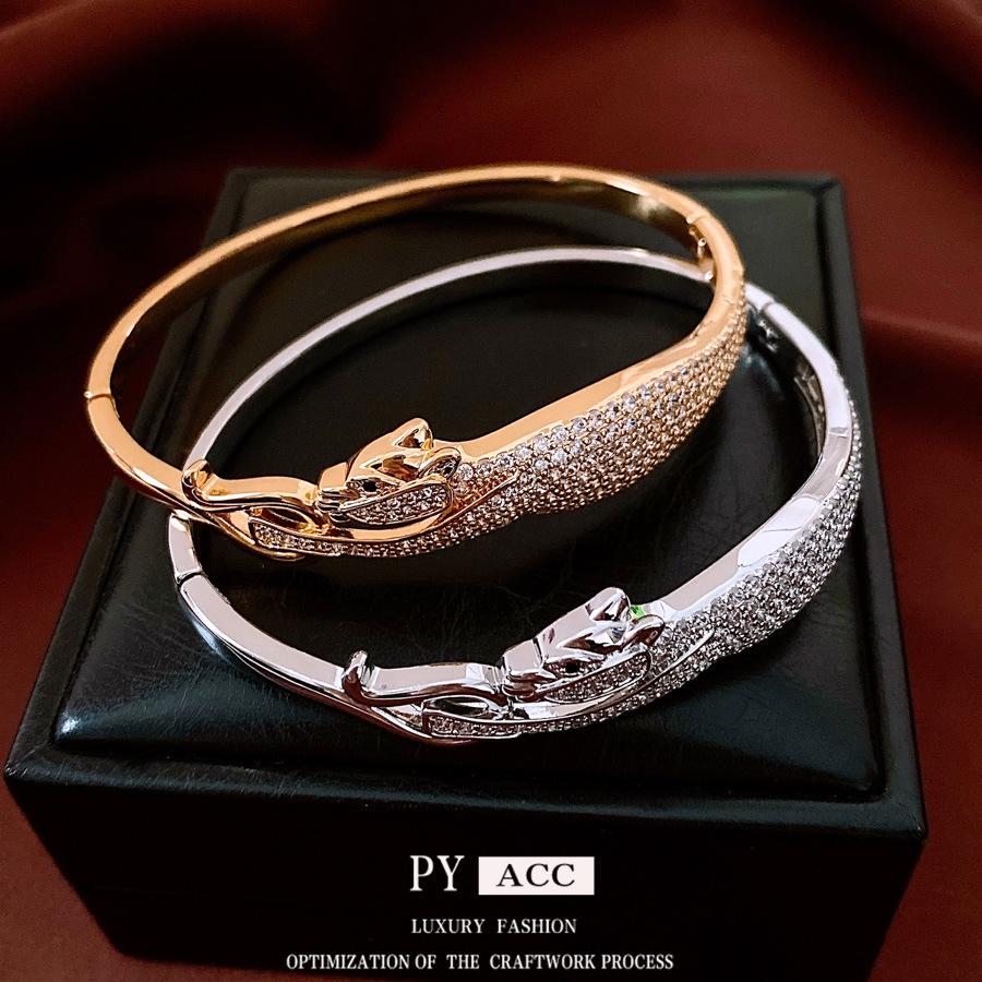 Европейские и американские украшения Смайлик Животное Леопард Пятачок Браслет Креативный Хип-хоп Высокое качество Персонализированные украшения