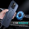 For Magsafe Wireless Charge Fold Magnetic Stand Phone Case For 15 16 17 Pro Max 16E 14 13 12 11 Anti-slip Bumper Cover