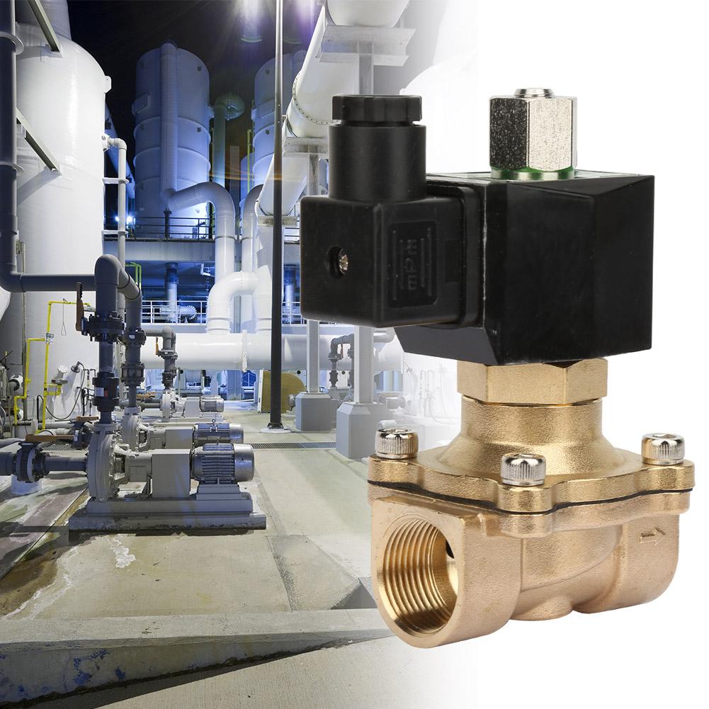 Контроллер жидкости G3 4 Электромагнитный клапан DN20 НЗ Латунный электромагнитный клапан(24 В постоянного тока)