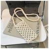 Women Small Crossbody Phone Bag Solid Hollow-out Woven Crochet Lightweight Braided Shoulder Handbag Crossbody Bags
