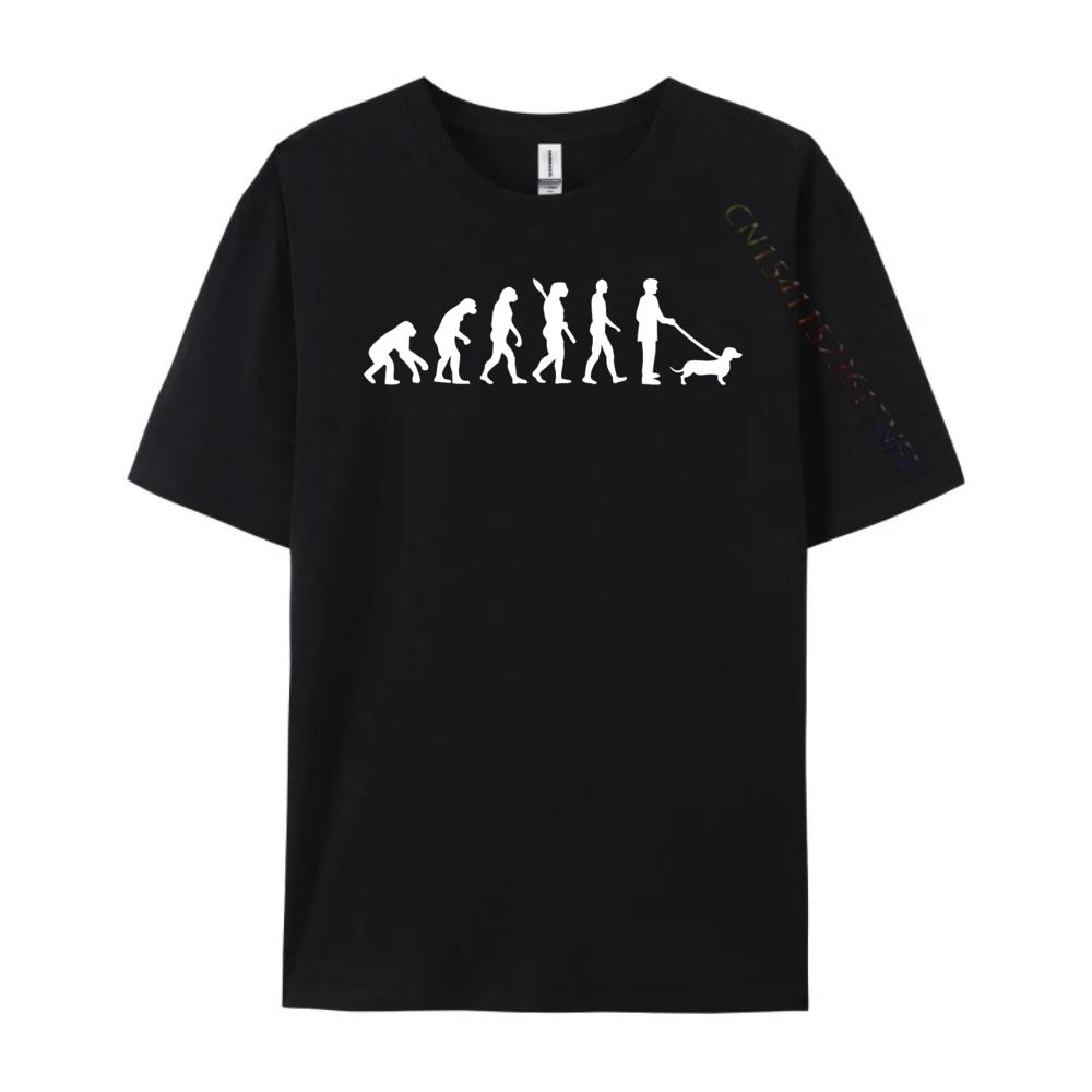 Такса Shopevolution Такса Графические Футболки 100% Хлопок Женские Футболки Для Мужчин Роскошная Одежда