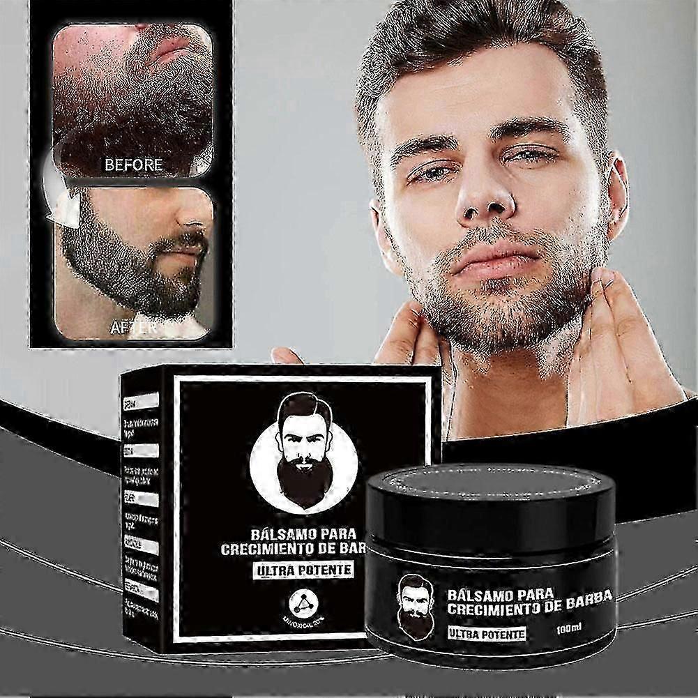 Balsamo Para Crecimiento De Barba,beard Cream 100ml