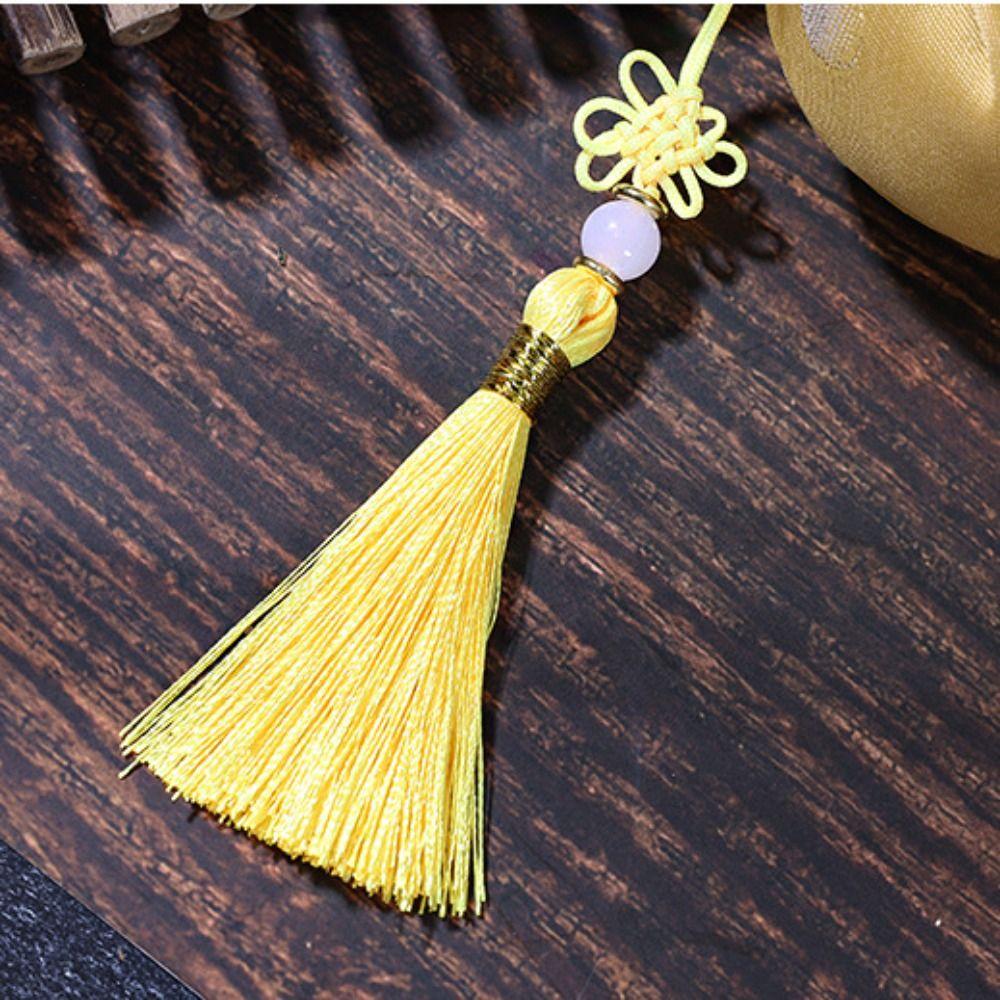 Brocade Chinese Style Blessing Pouch Handmade Hanging Embroidery Sachet Pendant Home Decor