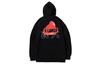 Men's Li-Ning X XLARGE Sports Fashion Collection Sweatshirts Men's Black Hooded Moderate Regular