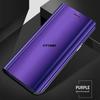 Зеркальный чехол-книжка для Samsung Galaxy S24 S23 S22 S21 S20 Ultra Plus FE Роскошная кожаная обложка для Samsung Note 20 Ultra 10 Plus на