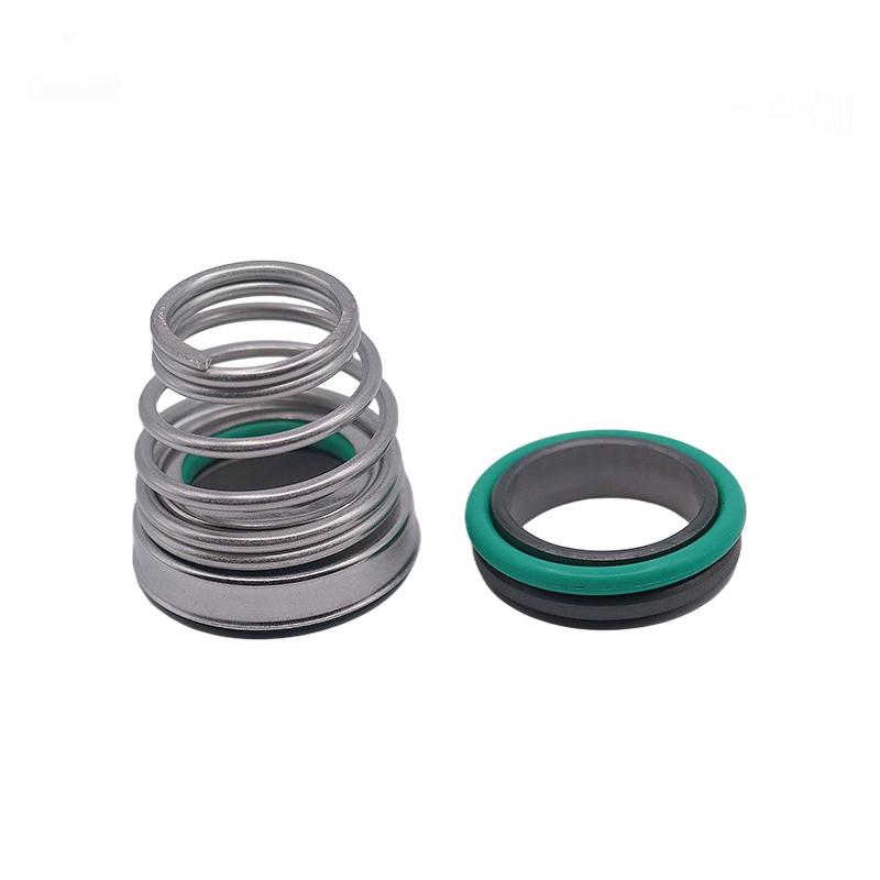 1Pcs 155 Series,Water Pump Mechanical Shaft Seal,CE-G-NBR,SiC-SiC-FKM,10/11/12/13/14/15/16/17/18/19-40mm,With Single Coil Spring