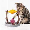 Roasted Chicken Leg Cat Slow-moving Feeder 360° Rotating Pet Educational Items  Pet Games