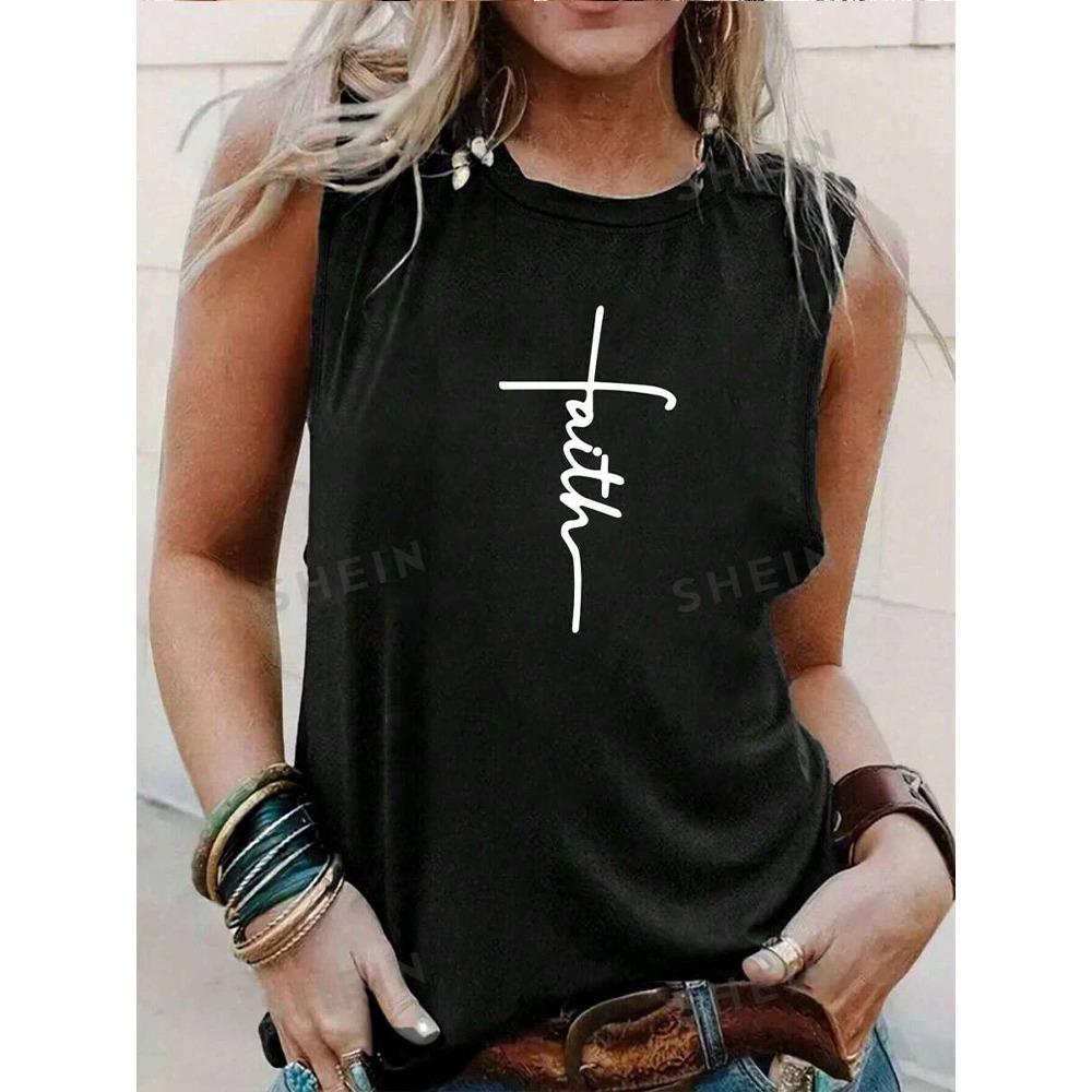 2024 Новая летняя уличная мода женская майка с круглым вырезом, повседневная женская футболка без рукавов с 3D-принтом орла и черепа