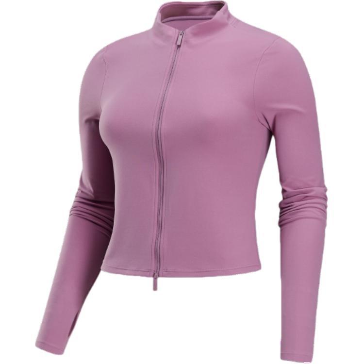 Nike Женская куртка Zenvy Dri Fit Серо-фиолетово-красная FV7424-523