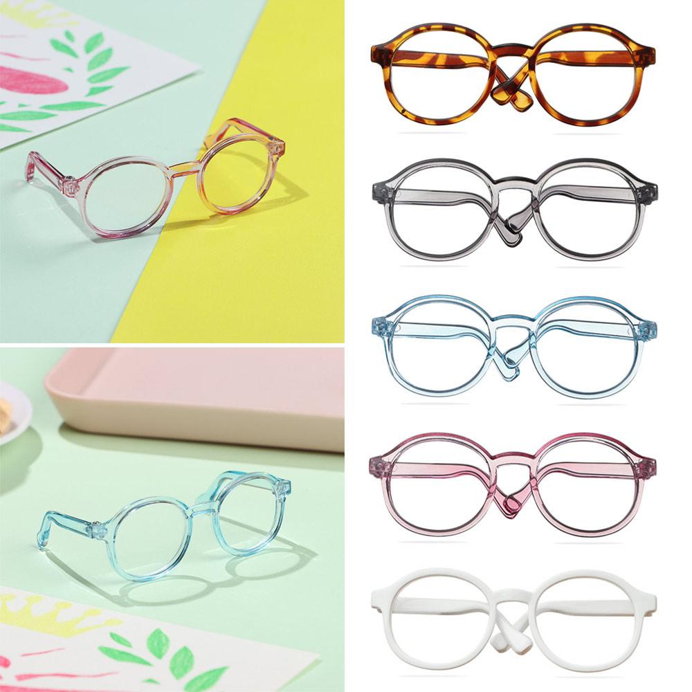DIY Changing Clothes Korea Accessories Toys Round Glasses Doll Decoration Dolls Glass