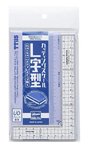 Hasegawa TT115 Трехинструментальная шкала для резки, Г-образная, 5