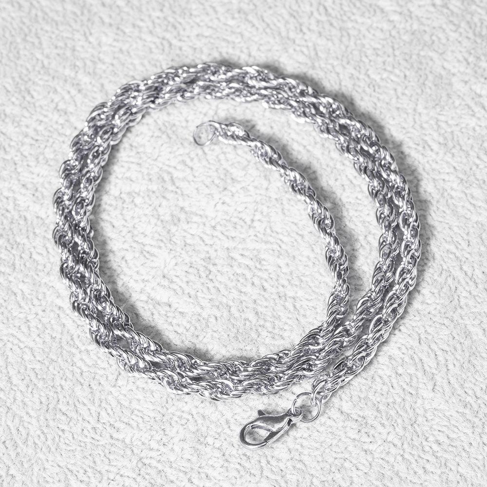 Men Women Hip Hop Letter STAR  Pendant Necklace with Cuban Chain Iced Out Bling Necklaces Tennis Chain Fashion Punk Jewelry Gift