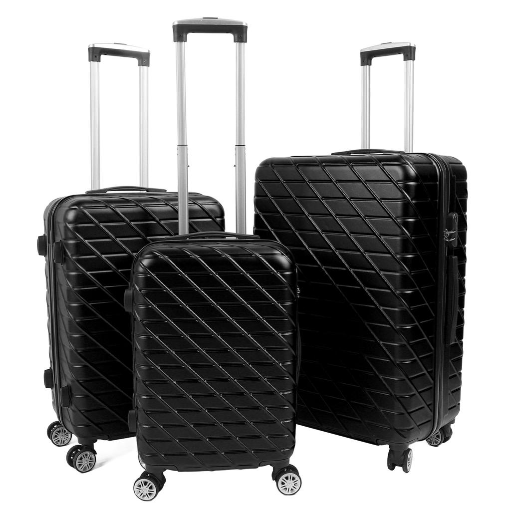 Комплект из 3 предметов багажа, легкий чемодан с жестким корпусом и замком TSA, грузоподъемность 150 кг