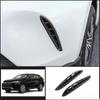 Carbon Fiber Front Fog lamp Air Inlet Cover Trim For Toyota Venza 2021-2024