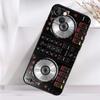 Чехол для телефона с электронным музыкальным диджейским контроллером и микшером для iPhone 16 15 14 13 12 11 Pro Max Mini X XR XS Max 7 8 Plus, задняя крышка