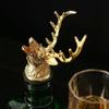 Голова оленя Съемная бутылка для масла и вина Крышка для выливания Пробка для носика Диспенсер для рта Бармен Кухонные принадлежности Аксессуары для бара