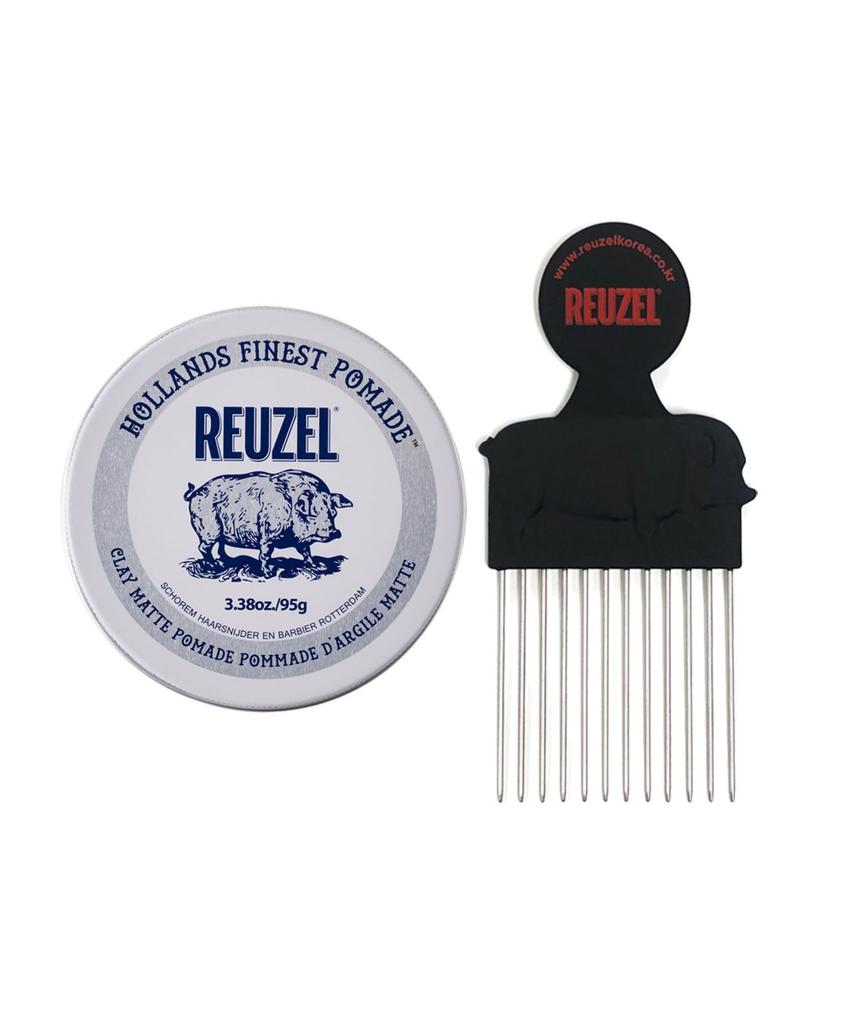 Clay Matte Pomade 95g + Pomade Comb