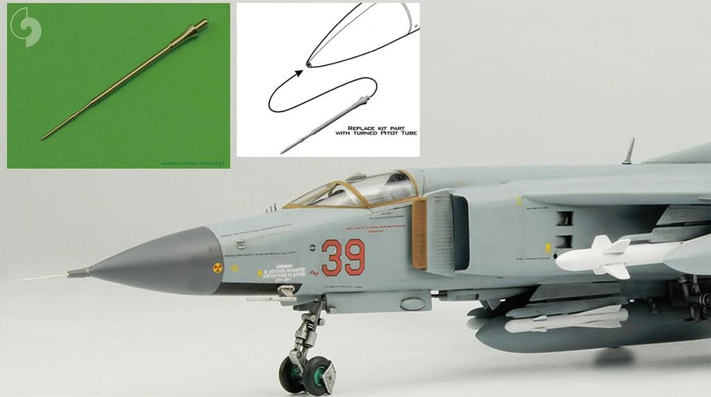 PLATZ 1/48 Советский МиГ-23МФ Frogger B с металлической трубкой Пито Пластиковая модель TPA-56 (Самолет)