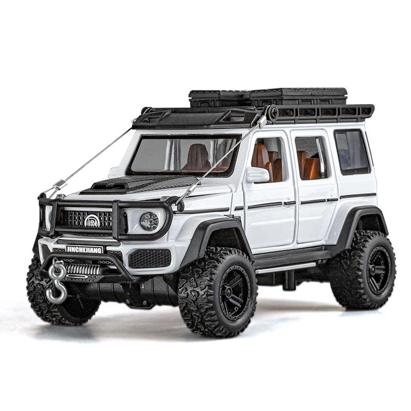 1:32 Модифицированный Внедорожник Mercedes Benz G550 4x4 Металлический Литой Модель Автомобиля Игрушечный Автомобиль для Детей Подарки на День Рождения Для Парня