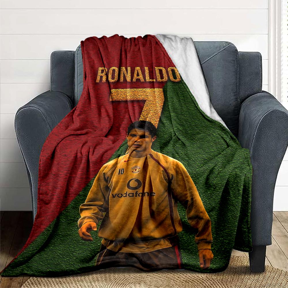 Last Dance Ronaldos Legacy printed flannel breathable and warm blanket, a stylish home gift, suitable for home, office and bedspread use. 0713a17