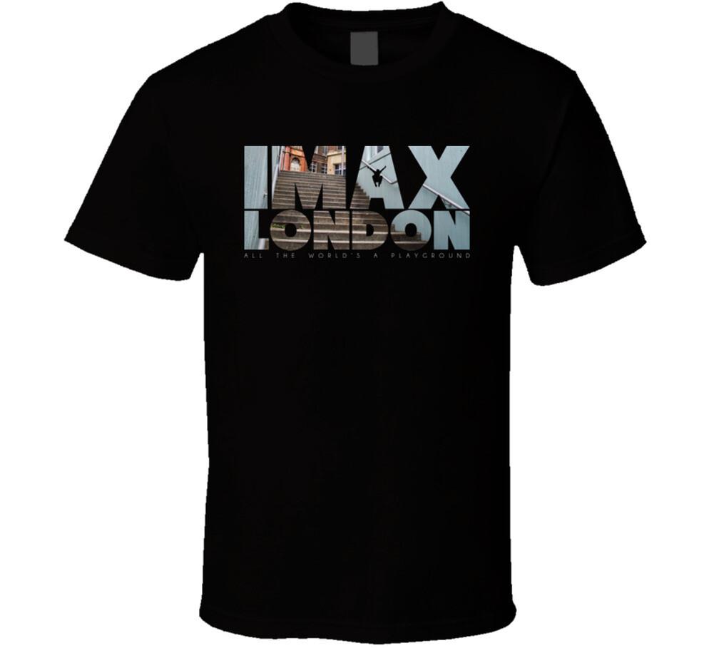 IMAX на Черной Футболке Мужские Женские Футболки Топ