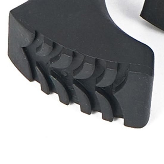 Защитник наконечника треккинговой палки Ударопрочная Нескользящая конструкция Защита от проколов Высокая устойчивость Защитный чехол для наконечника треккинговой палки Нескользящий Кемпинг