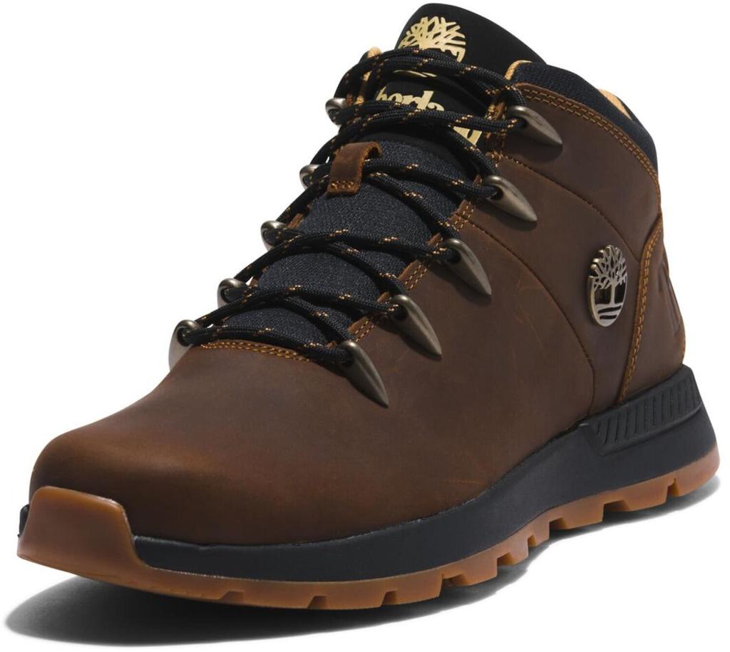 Timberland Sprint Trekker Mid Lace Up Sneaker Boots Brown Black