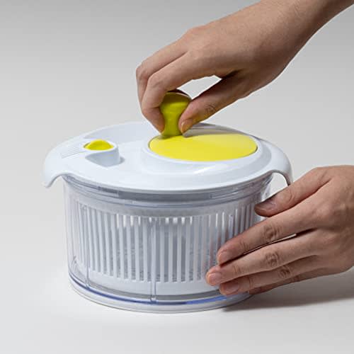 Pearl Metal Vegetable Drainer, Salad Spinner, Salad Dryer, Petit Vegikura C-9123