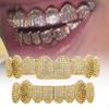 Hip Hop Teeth 8 Top Bottom Tooth for Rapper Gatherings