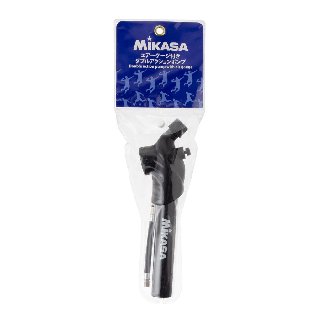 MIKASA Ручной насос двойного действия с манометром для черных мячей AP-AG,