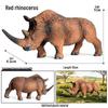 Cognitive Animal Model Toy: Dairy Cow, Buffalo, Yellow Cattle, Rhinoceros, Simmental Bull