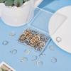 1 Box 18/48/90Pcs Earring Findings Kit Leverback Earring Hooks Hypoallergenic Huggie Lever Back Ear Wires for Jewelry Making Kit