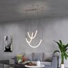Nordic Modern Art Line Led Подвесные светильники Подвесной светильник для столовой/гостиной Домашний художественный декоративный светильник